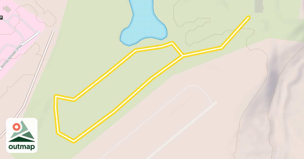 Map of Golf Course Skiing