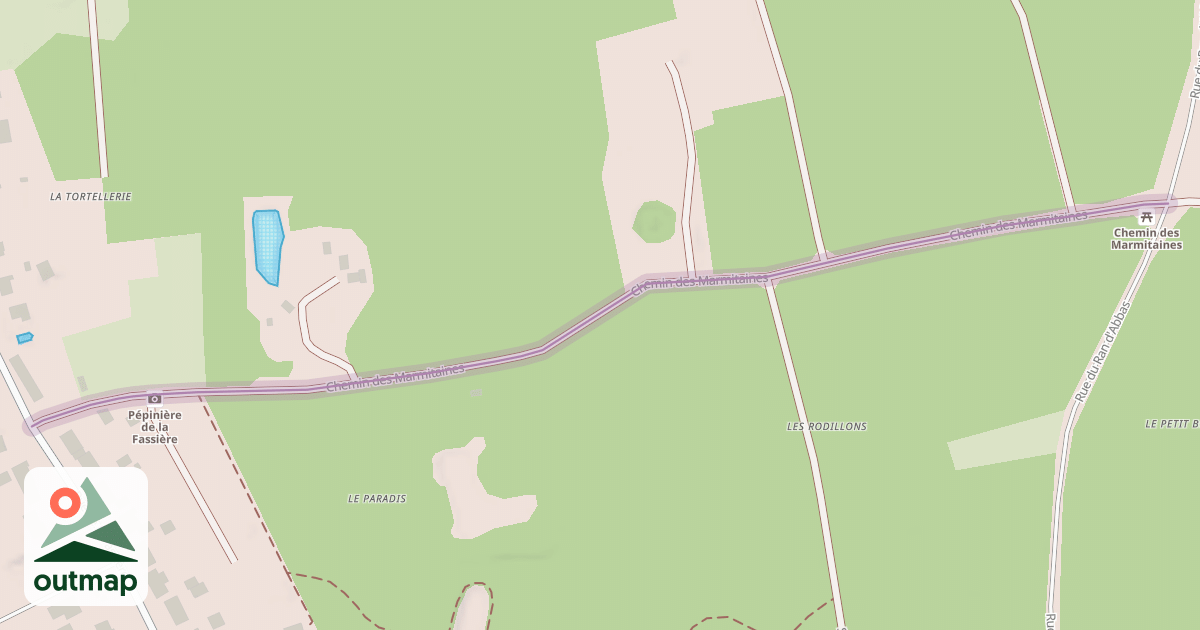 Map of Chemin des Marmitaines