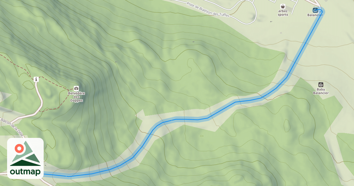 Map of Balancier