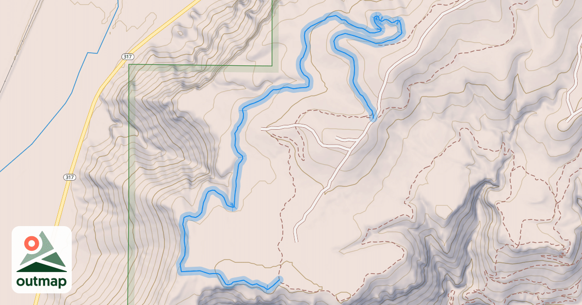 Map of Rainbow Rim