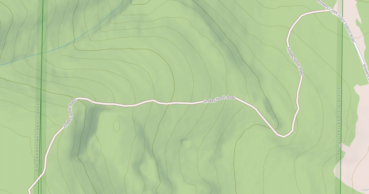 Map preview of BLM National GTLF Public Motorized Roads 280c7c3c-57df-4456-a91a-7cb308b43f1e