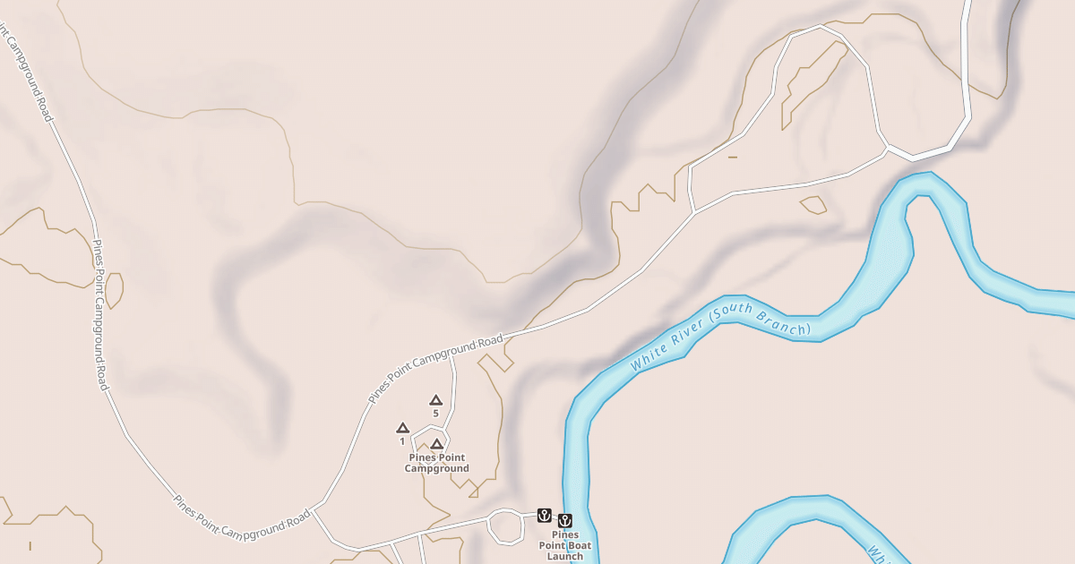 Map preview of PINES POINT CG