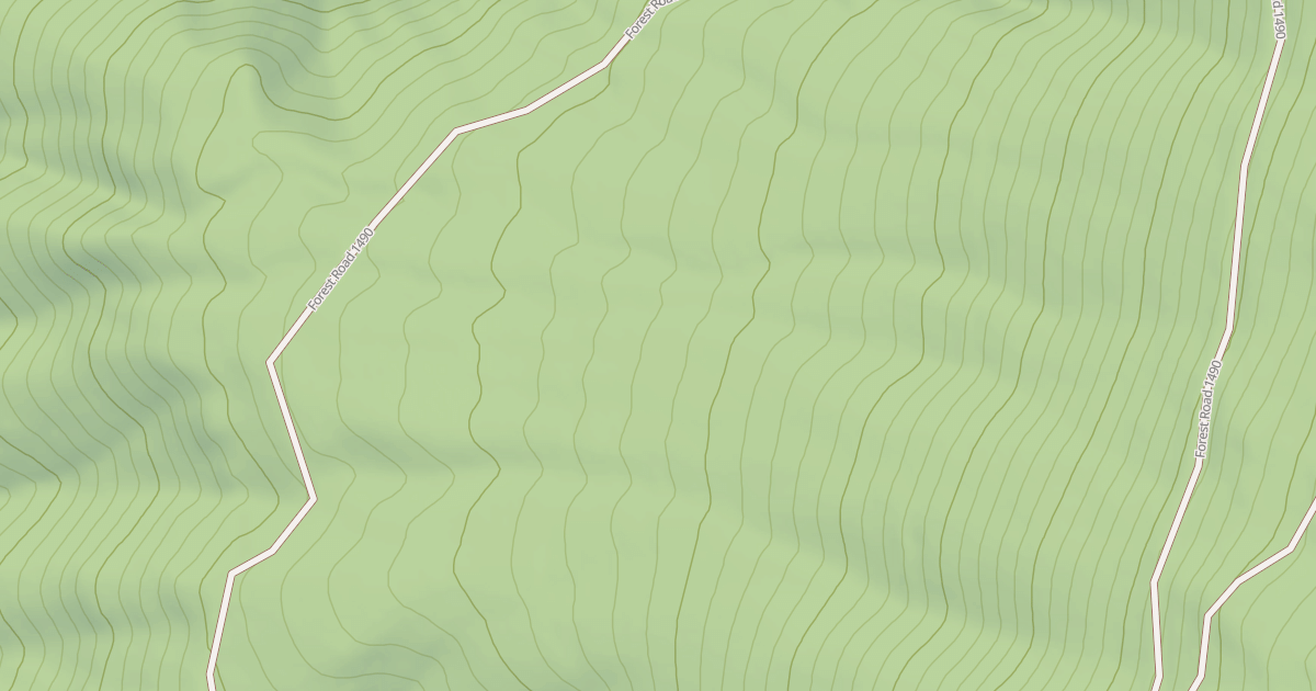 Map preview of USFS Motor Vehicle Use Map Roads {2C2A2BC6-FF4B-4496-94A3-96E15F8A99F3}