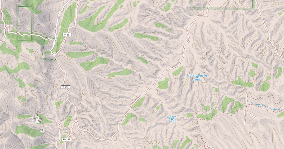 Map preview of BARREL CANYON