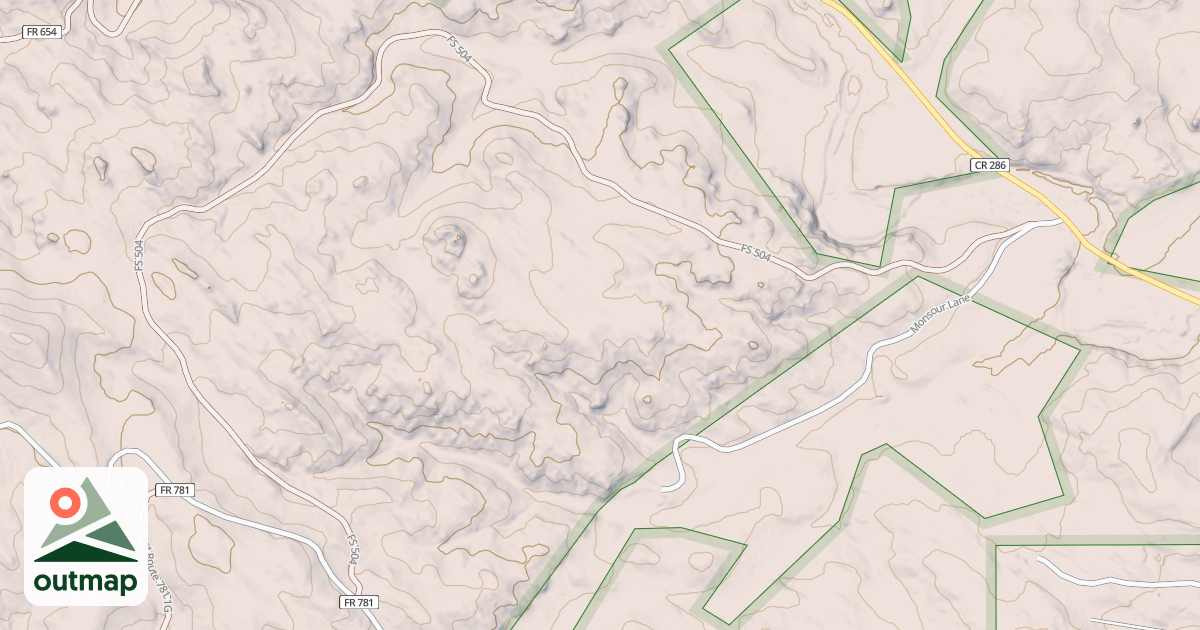 Map of GINA CUTOFF