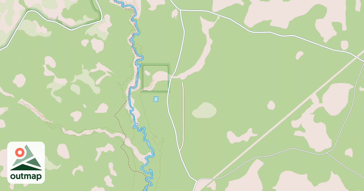 Map of SOPCHOPPY BRANCH