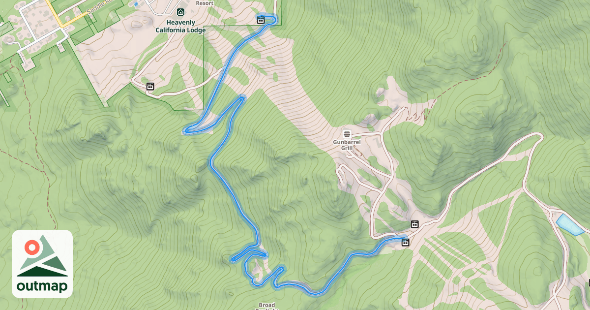 Map of Round-a-Bout