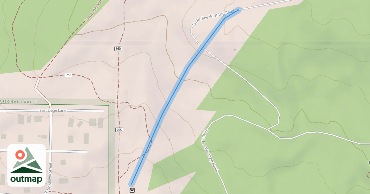 Map of Yellow Jacket