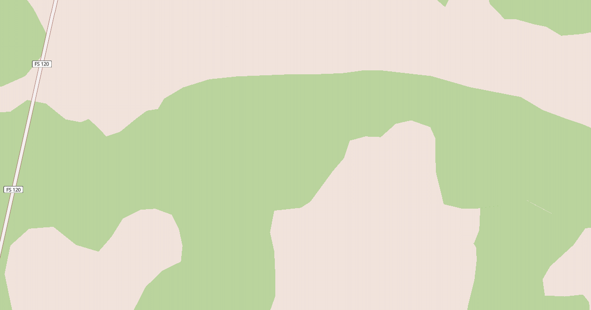 Map preview of USFS National Forest System Roads {5E4E9355-916E-41ED-864B-9FF89A666934}