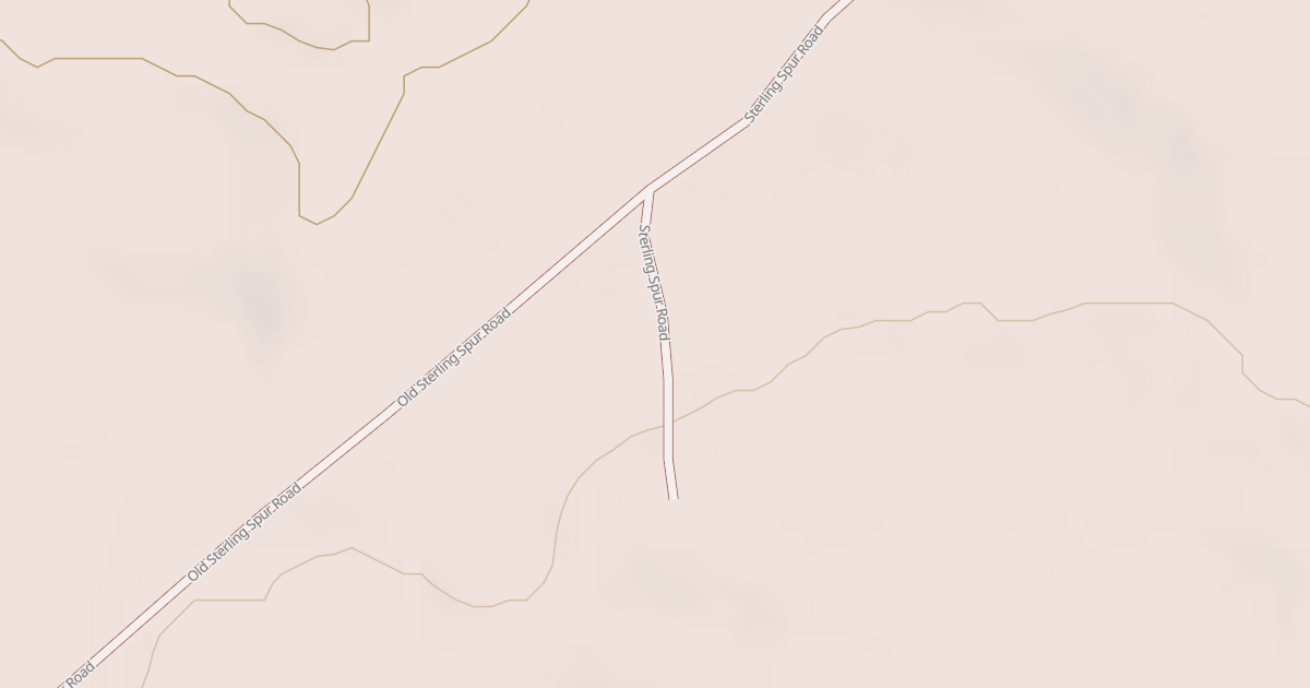 Map preview of STERLING SPUR