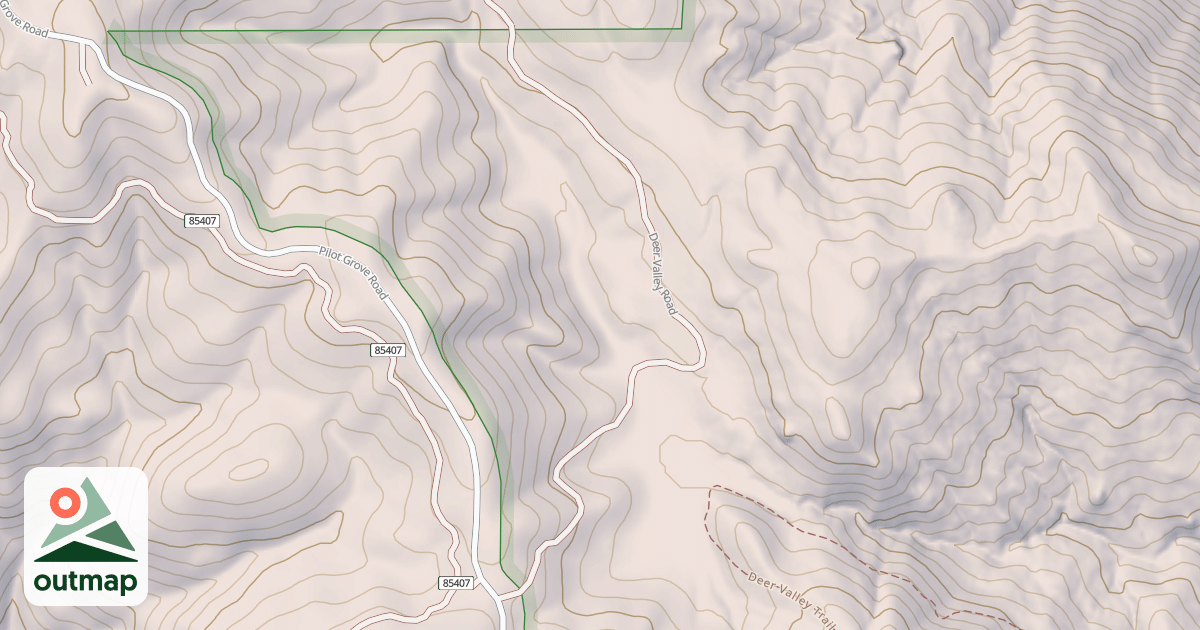 Map of DEER VALLEY