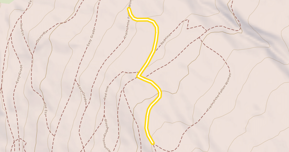 Map preview of Through the Hub Connector