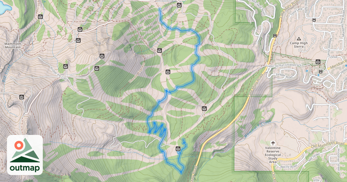 Map of Manzanita