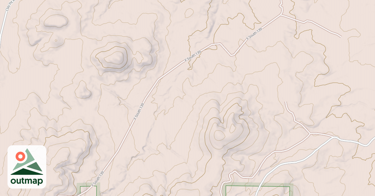 Map of USFS National Forest System Roads {4BECA5B4-FCD8-445E-9256-FE6D44341835}
