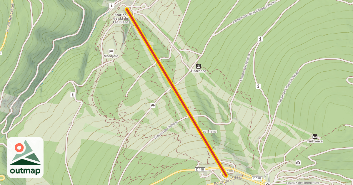 Map of Montjoie