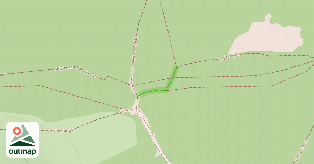 Map of Single Allongha