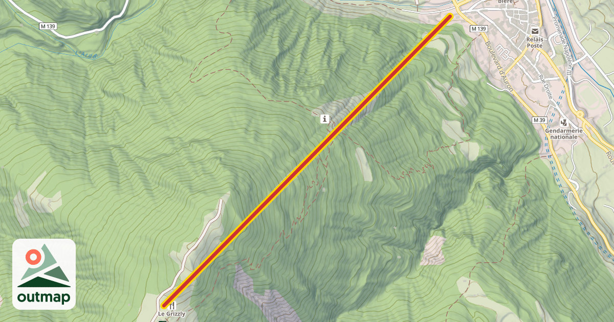 Map of Pinatelle