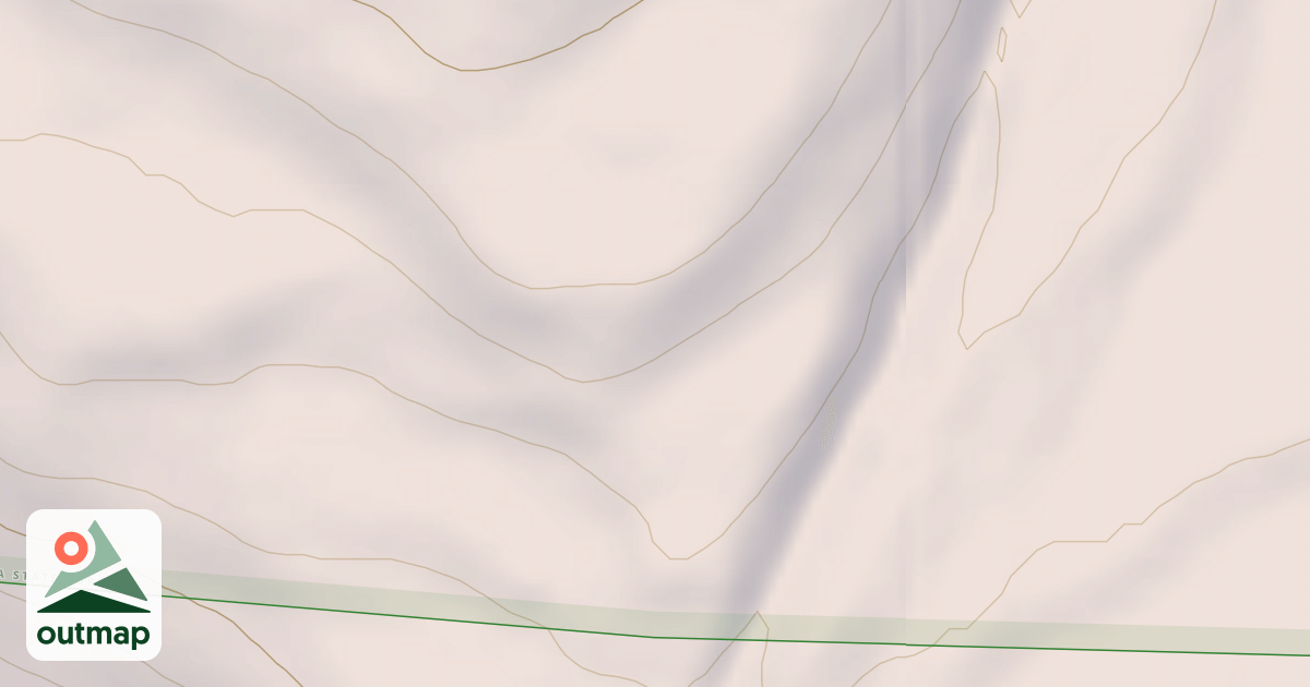 Map of Unmarked Trail #4