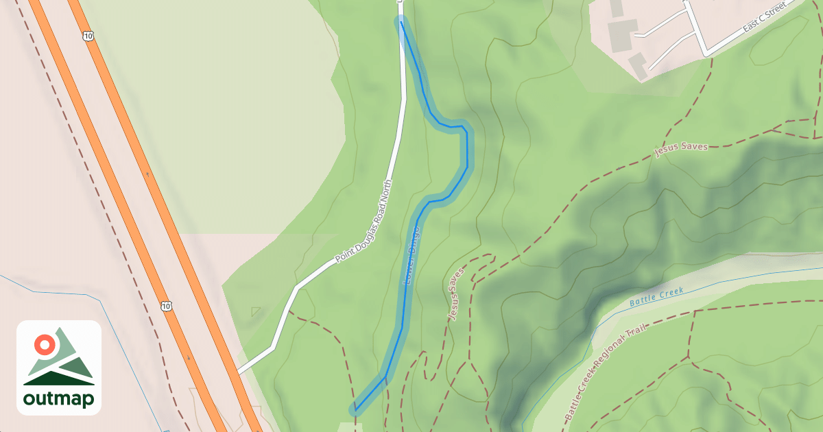 Map of Lower Dingo