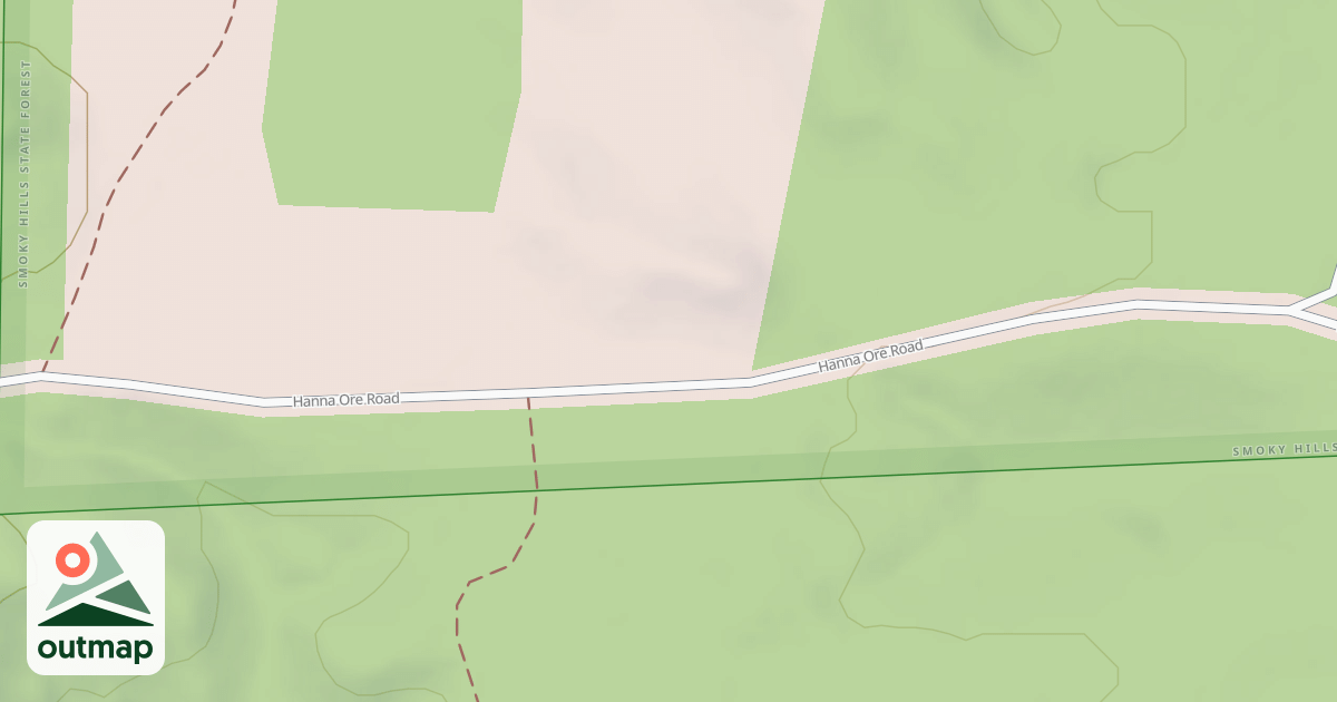 Map of Smoky Hills