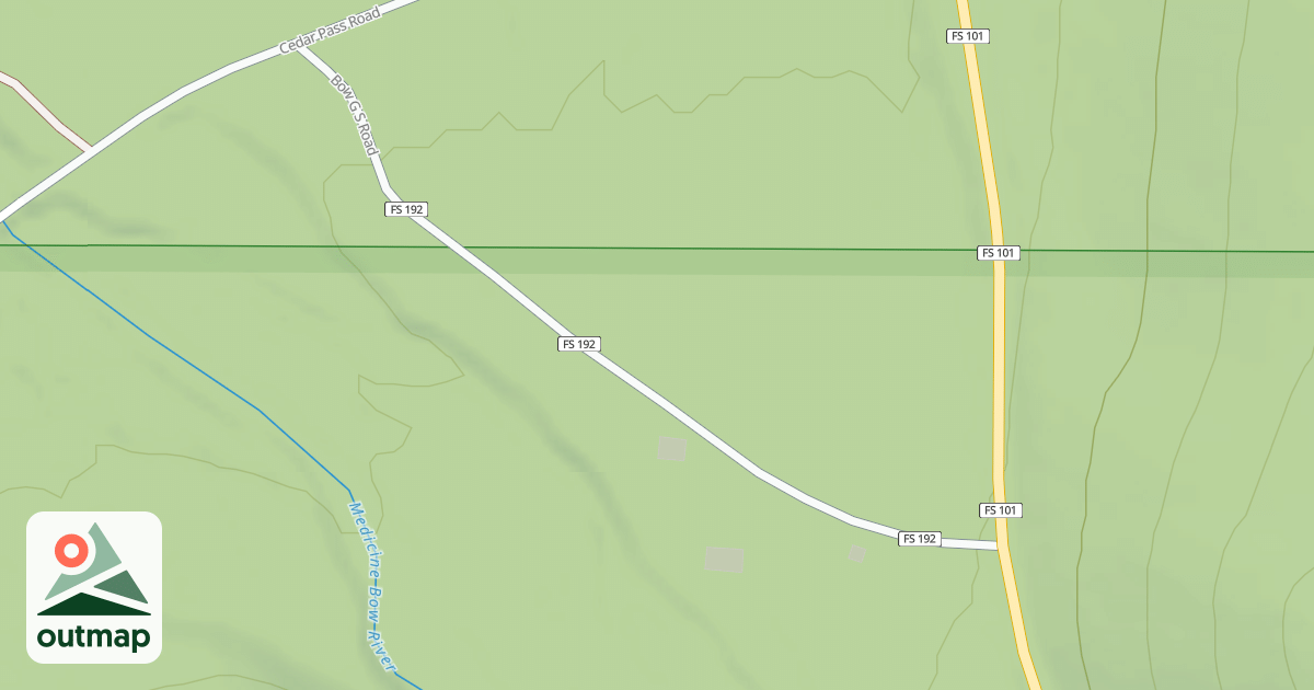 Map of BOW G S