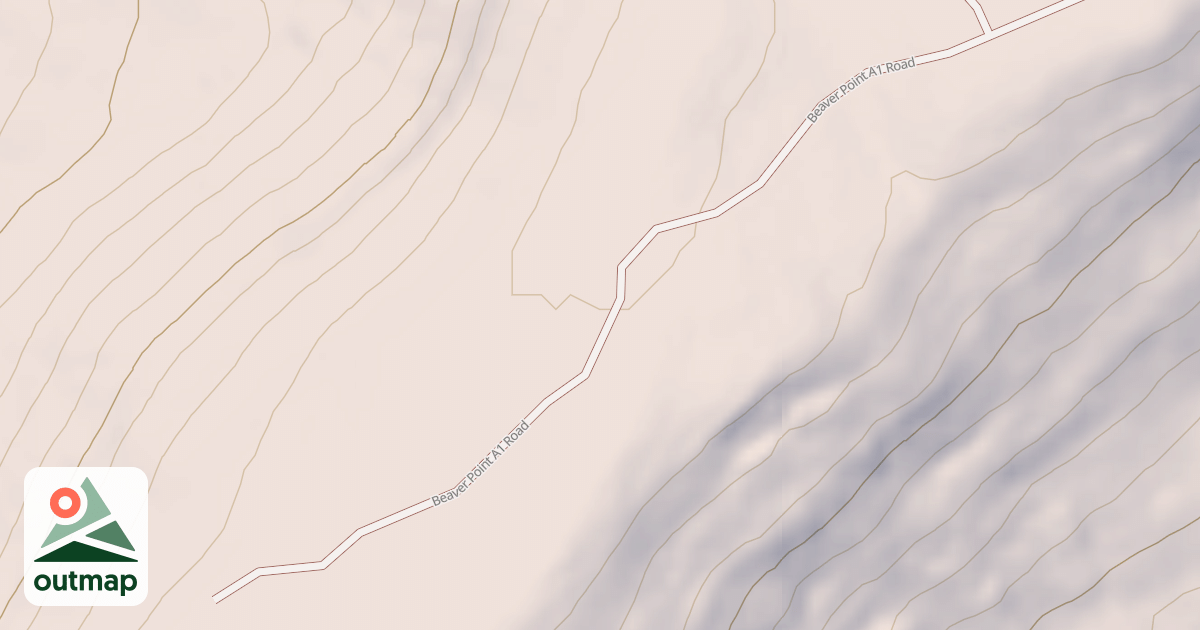 Map of BEAVER POINT A1