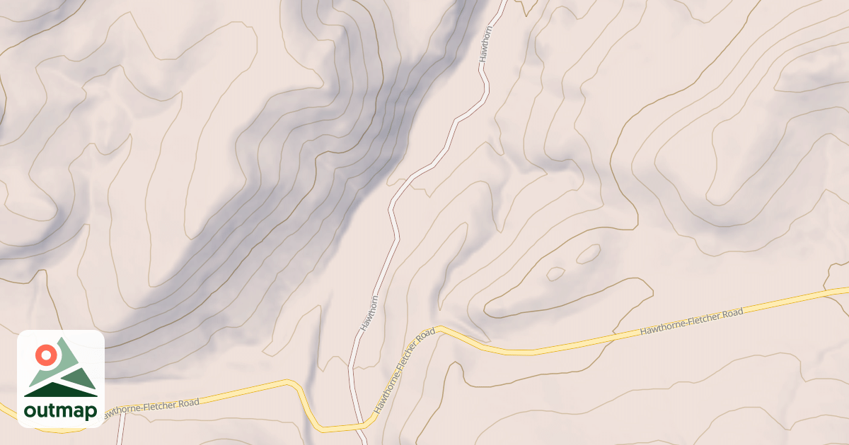 Map of HAWTHORN