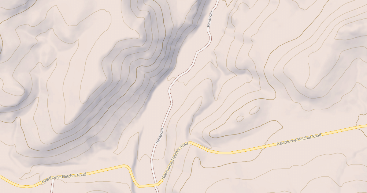 Map preview of HAWTHORN