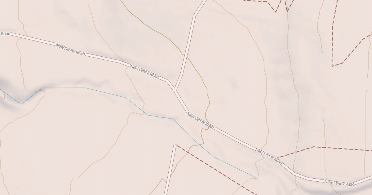 Map preview of New Lenox Road