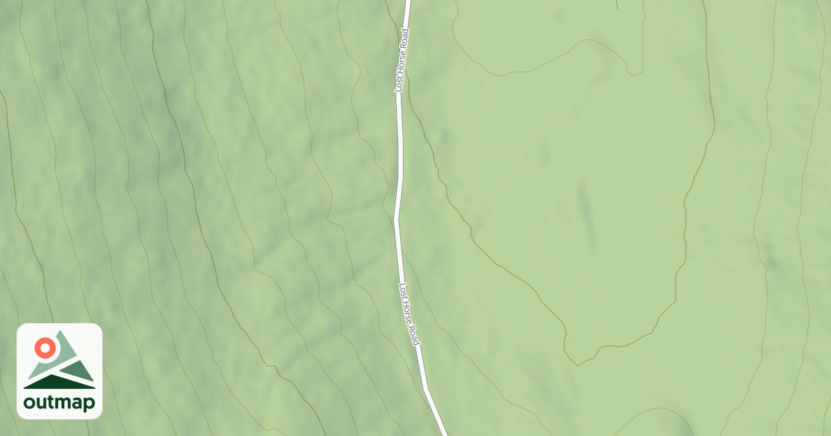 Map of (FDR) LOST HORSE