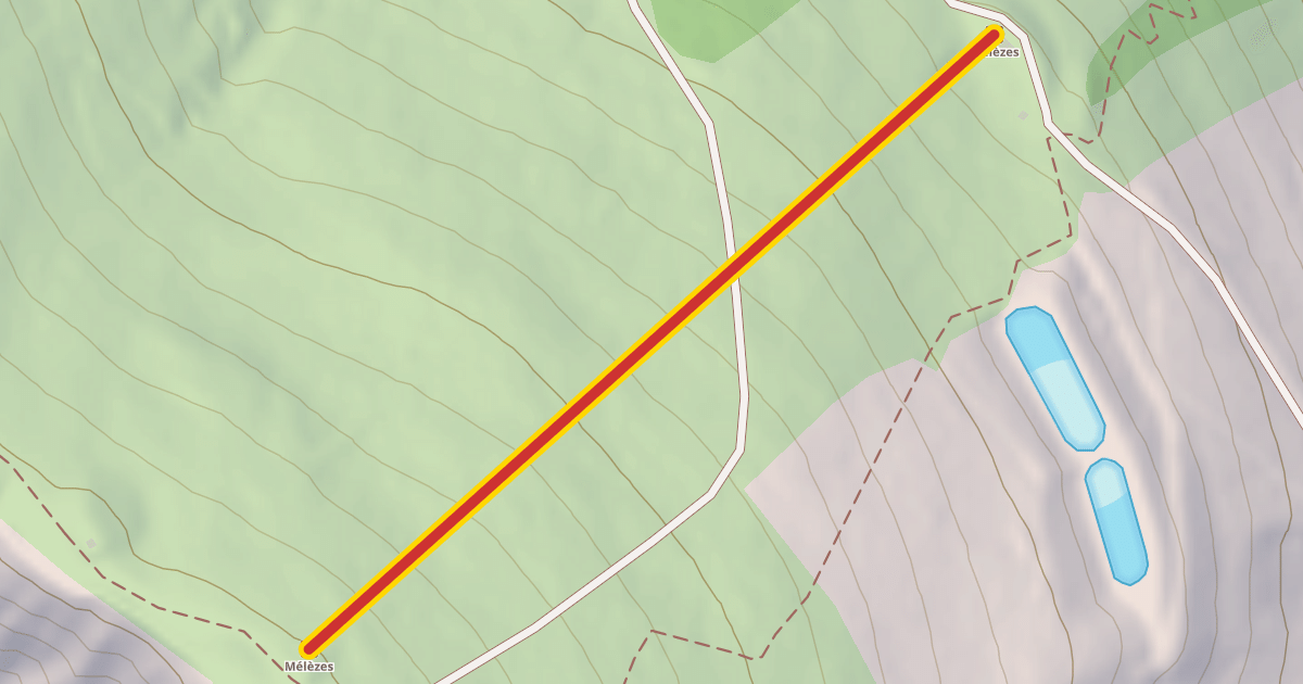 Map preview of Mélèzes