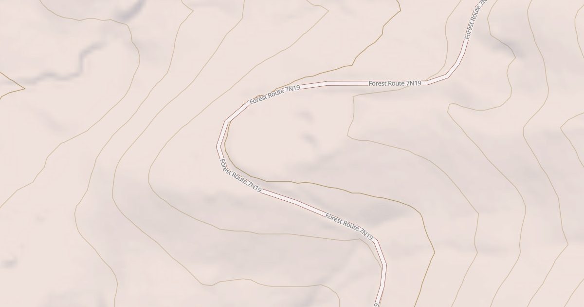 Map preview of USFS Motor Vehicle Use Map Trails 322372010602