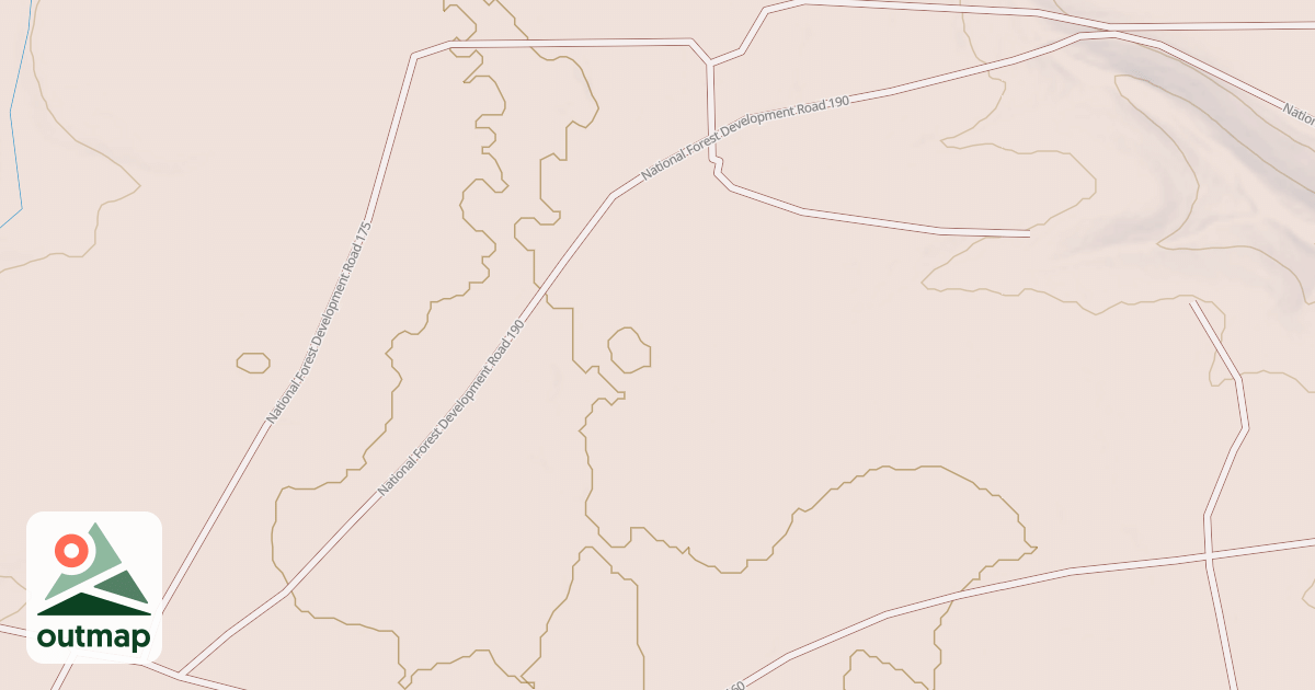 Map of USFS Motor Vehicle Use Map Roads {A369B055-4B80-49BB-BBEF-15D324034230}