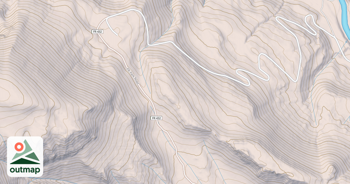 Map of ELK PARK