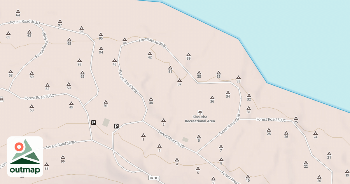Map of KIASUTHA - B