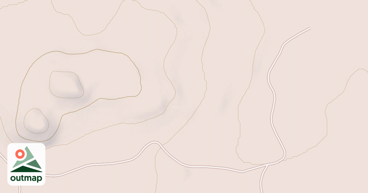 Map of DAMON BUTTE SPUR
