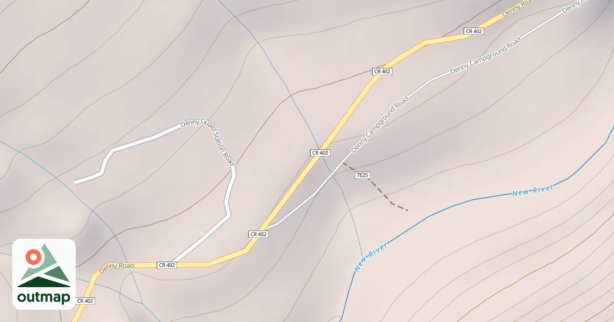 Map of DENNY CG