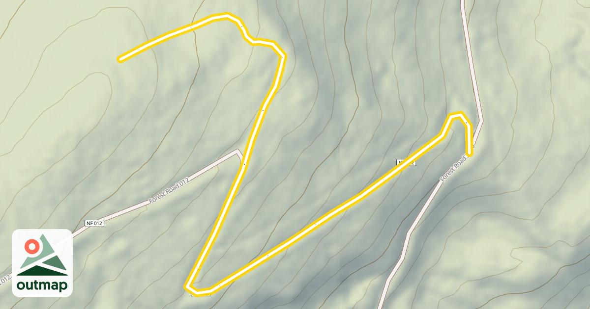 Map of Forest Road 012