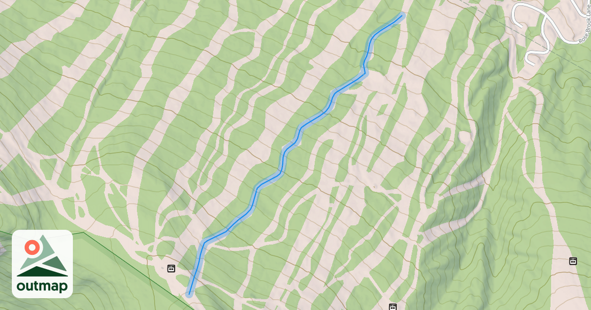 Map of Crawford"s Blaze