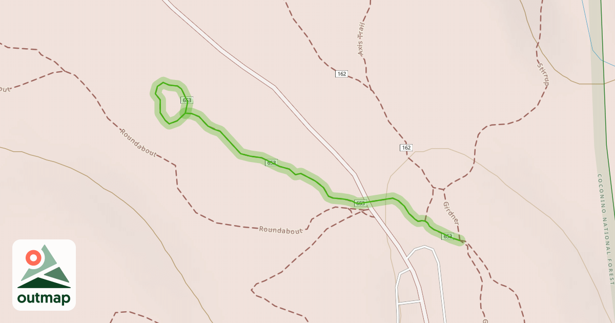 Map of Centennial Trail