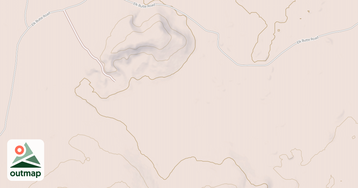 Map of ELK BUTTE PIT