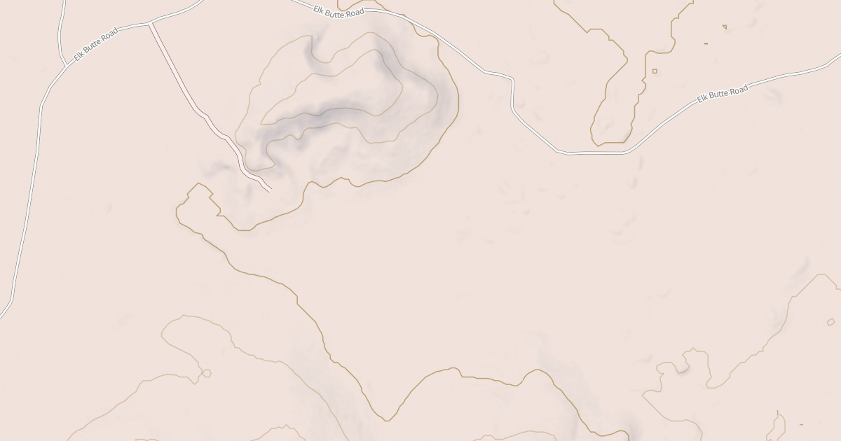 Map preview of ELK BUTTE PIT