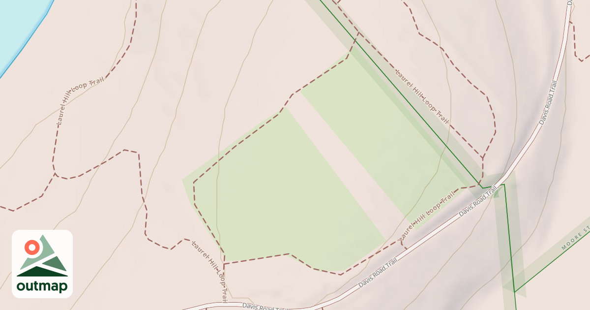 Map of Laurel Loop Trail