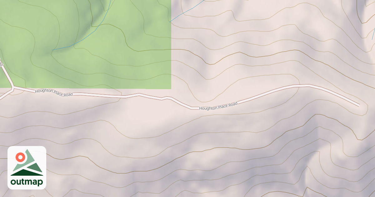 Map of HOUGHTON PLACE