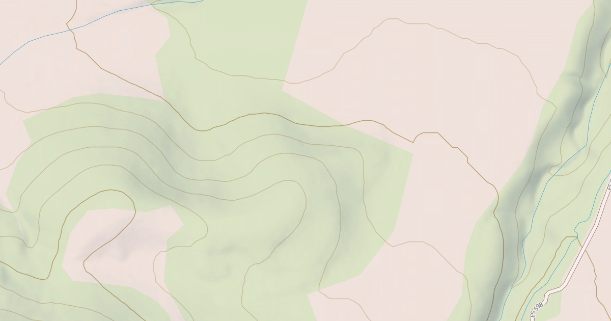 Map preview of SPRING CYN SPUR 1