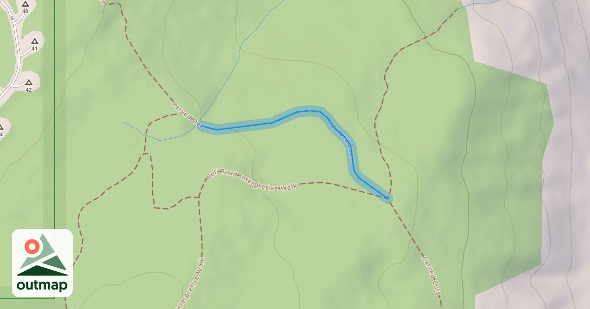 Map of Carved Deere