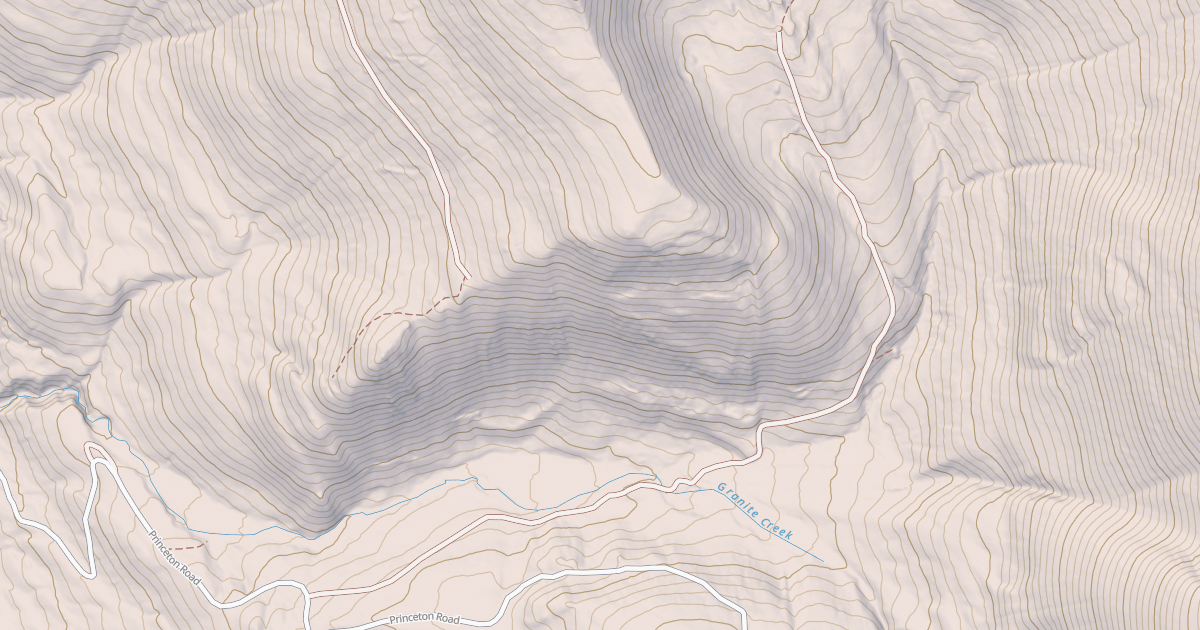 Map preview of GRANITE CREEK