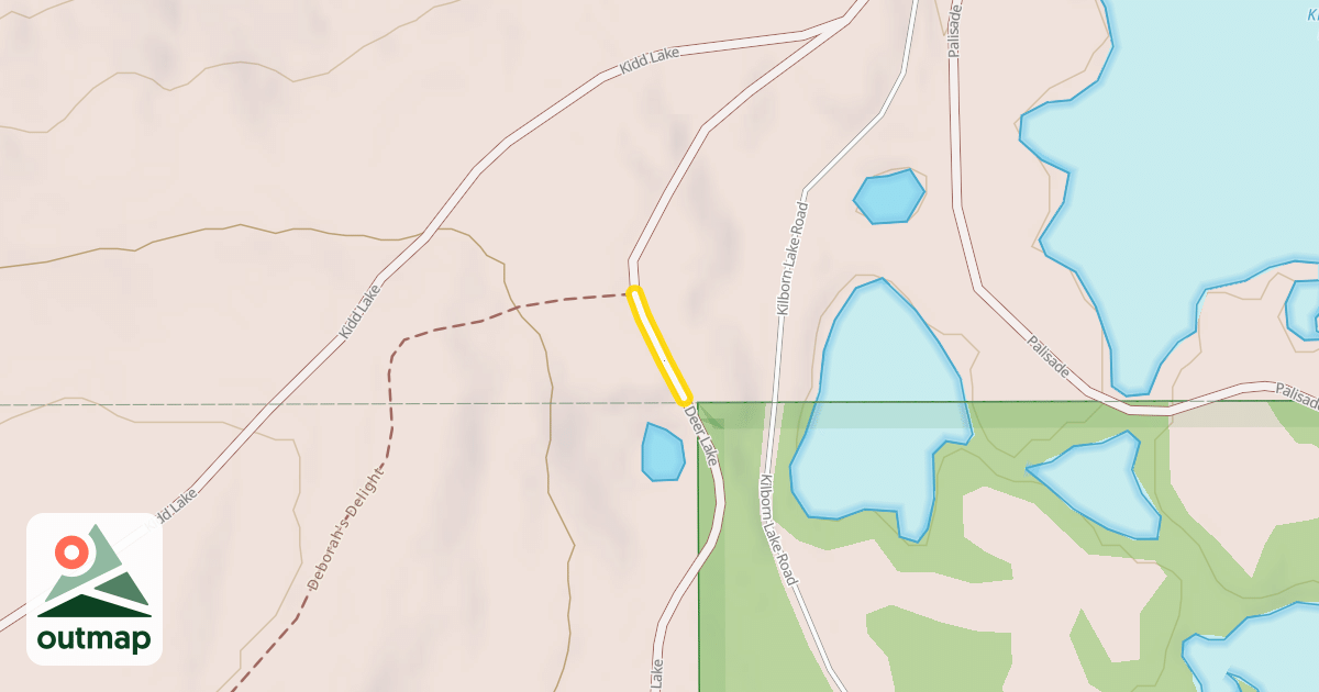 Map of Deer Lake