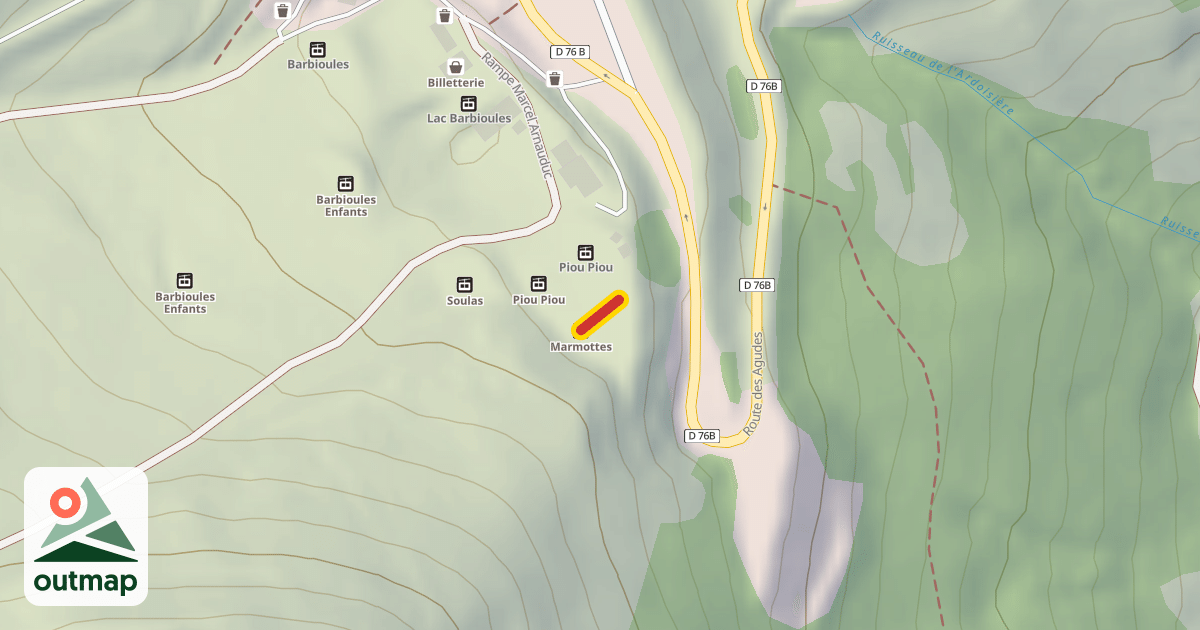 Map of Marmottes