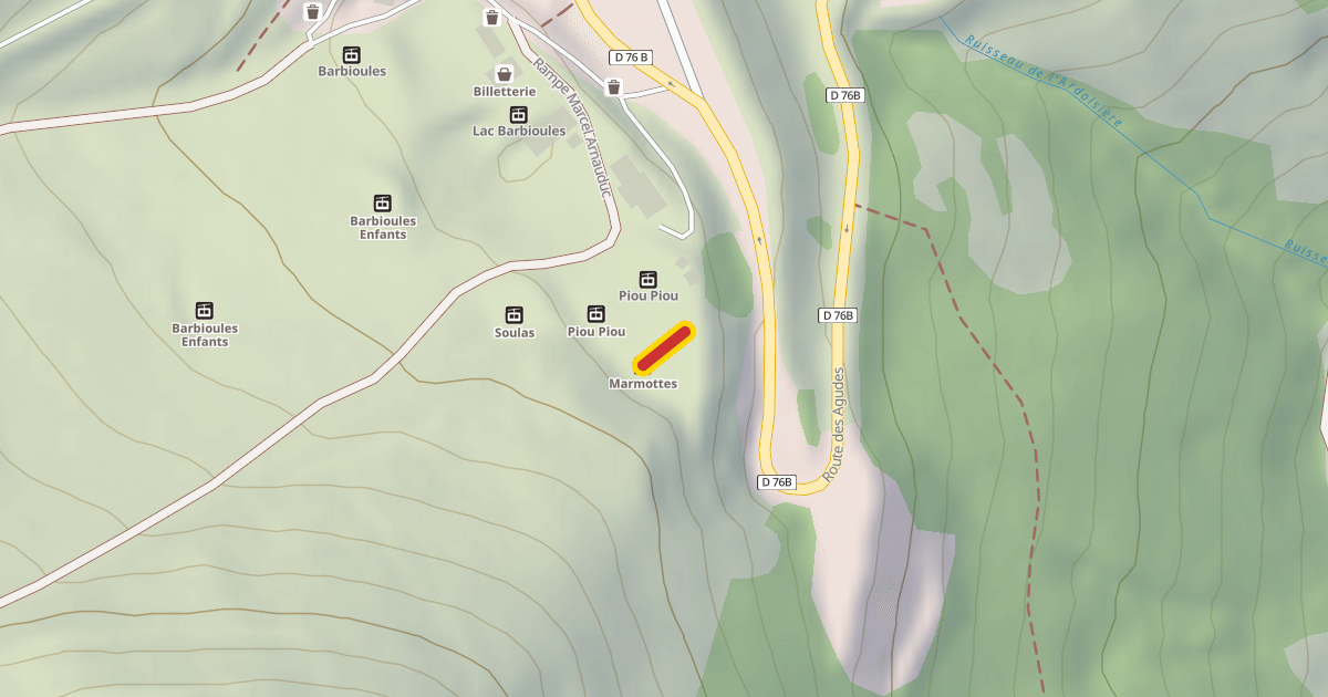Map preview of Marmottes